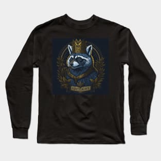 King Raccoon Long Sleeve T-Shirt